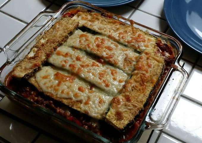 Zucchini Lasagna (no noodles)