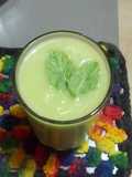 Raw Mango Smoothie Refreshing in summer