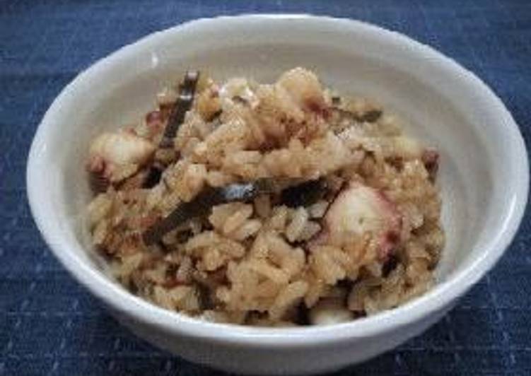 Recipe of Award-winning Our Family Recipe for Octopus Rice