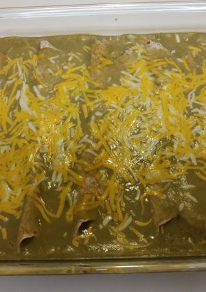 A picture of Simple Healthy Enchiladas.