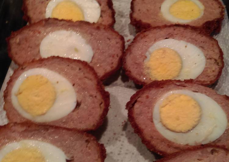 Simple Way to Prepare Super Quick Homemade Mandys Scotch eggs