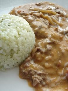 A picture of Classic Beef Stroganoff with Easy-to-Remember Ingredients.