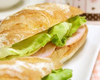 Popular Recipe Parisienne Sandwich Ham and Cheese Savory Delicious