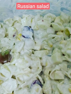 A picture of Russian Salad.