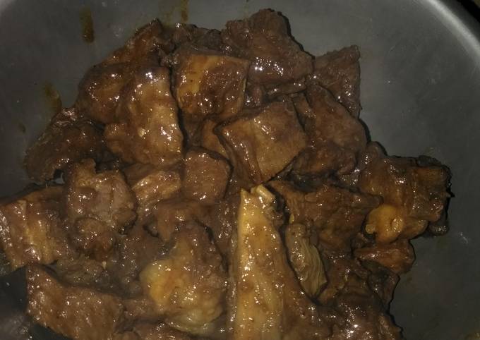 Semur daging sapi Sederhana