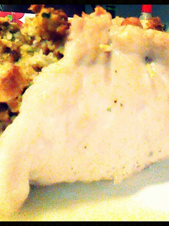 A picture of Dip-able Stuffed Porkchops.