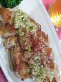 Easy Chicken Thigh with Salty Onion Sauce
