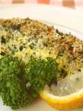 White Fish Baked in Mayonnaise and Panko