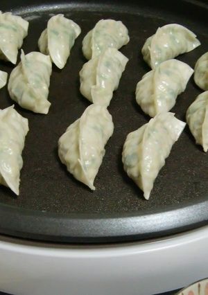 A picture of Our Family's Delicious Gyoza.