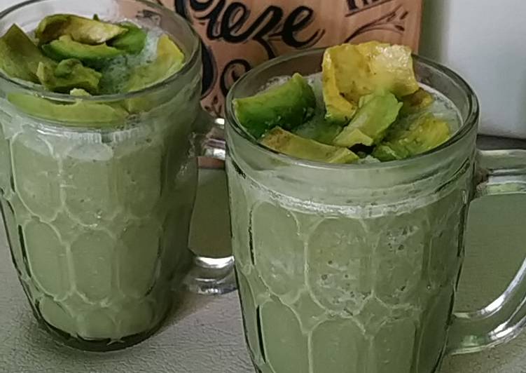 Resep Jus Alpukat tanpa gula yang Enak