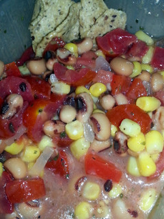 A picture of Black Eyed Pea Caviar.