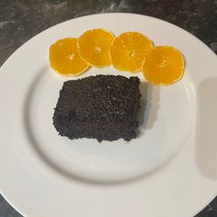 A picture of Chocolate cake with syrup (aka Sokolatopita in greek).
