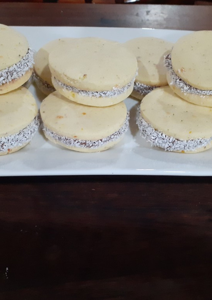 Una foto de Alfajores de maicena