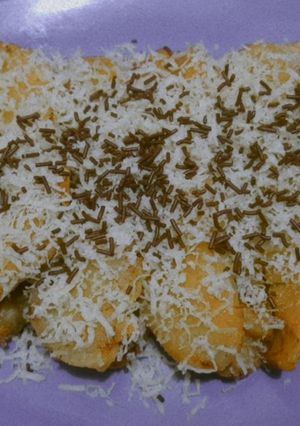 Foto resep Pisang geprek coklat keju