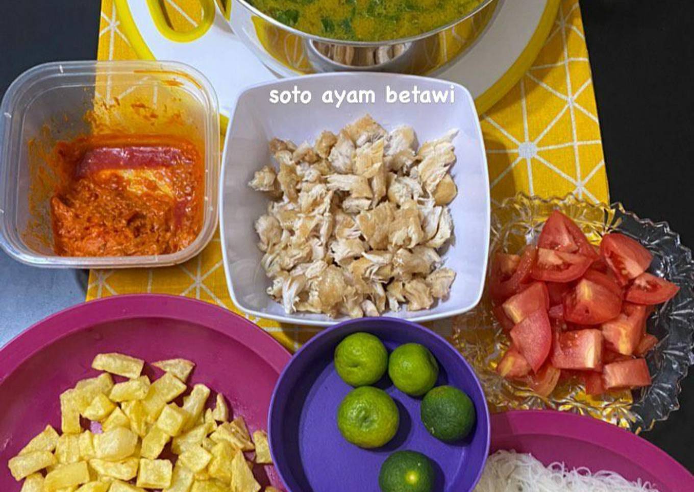 Soto Ayam Betawi (Santan)