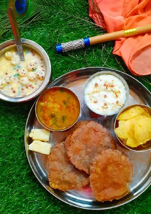 A picture of Falahari thali.