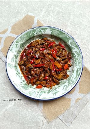 Foto resep Oseng Kerang Pedas Manis
