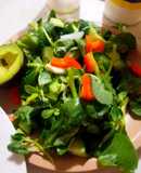 Ensalada de verdolagas crudas