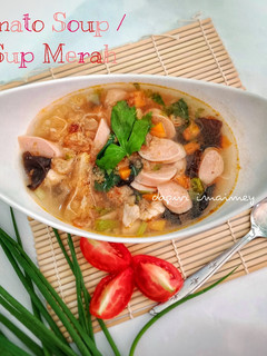 Foto resep Tomato Soup / sup merah