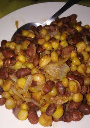 A picture of Githeri... #mystaplefoodrecipecontest.