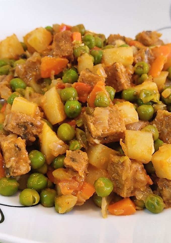 Una foto de Salteado de guisantes estilo Cookpad