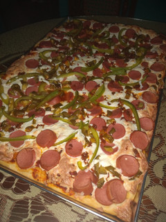 Una foto de Pizza Deep Dish