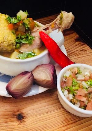Una foto de Carbonada de Tuto de Pollo 🍵🍗
