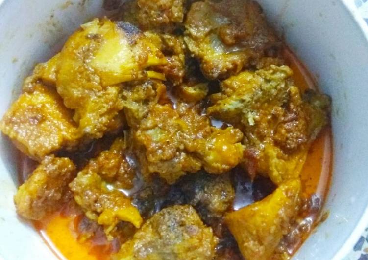 Recipe of Super Quick Chicken curry