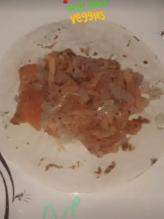 Una foto de Pan árabe relleno
