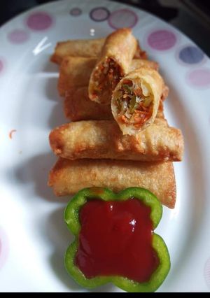 वेज स्प्रिंग रोल (Veg Spring roll recipe in hindi) रेसिपी मुख्य फोटो