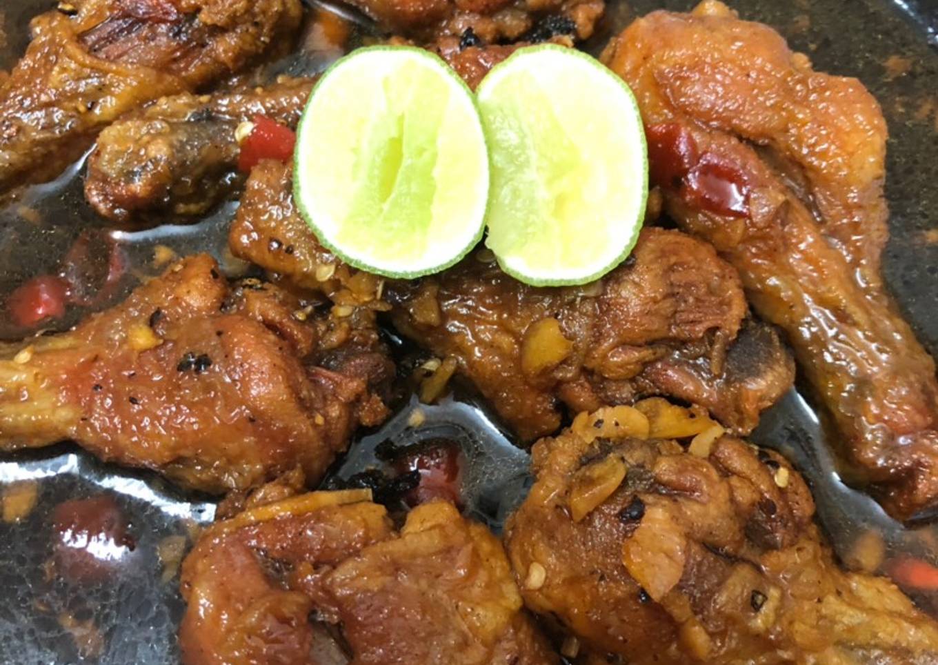 Ayam Goreng Bumbu limau