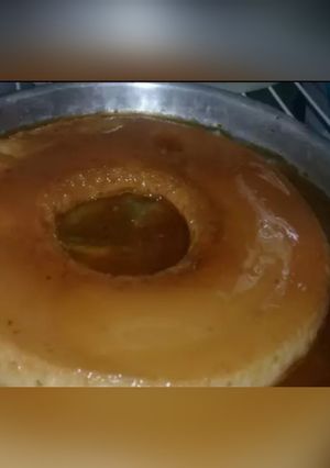 Una foto de Flan light de vainilla