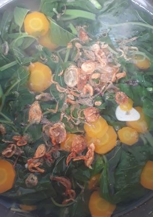 Foto resep Beningan bayem