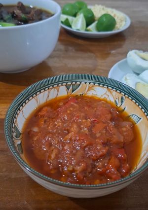 Foto resep Sambal Rawon 🌶️