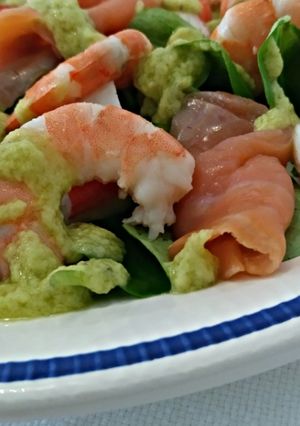 Una foto de Ensalada de mar