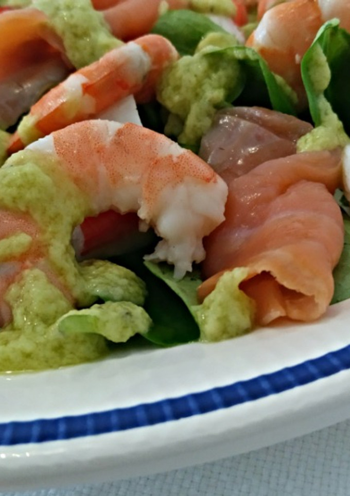 Una foto de Ensalada de mar