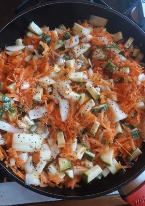 Una foto de Ensalada de zucchini