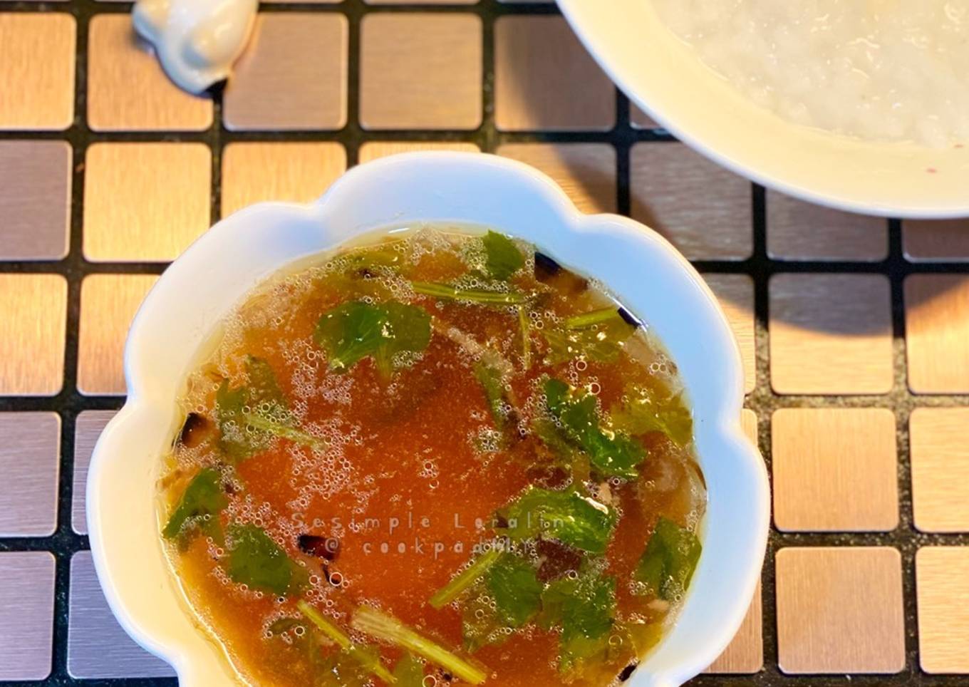 Sup kosong dari pagi hingga petang