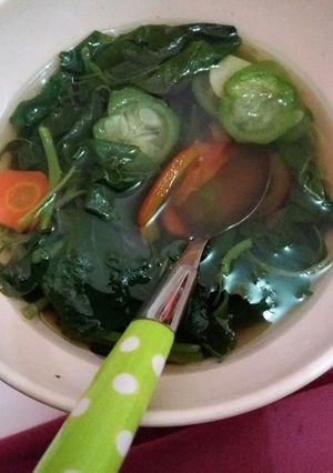 Foto resep Sayur bening oyong