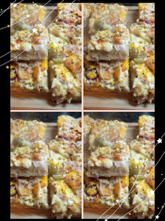 Una foto de Pizza integral "Primavera"