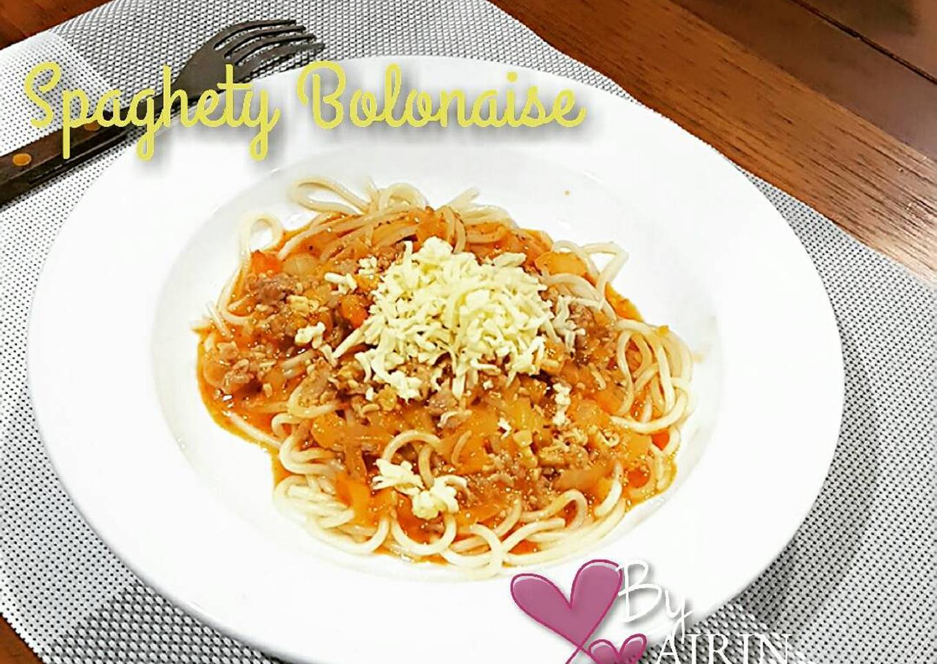 Spagetti bolognaise