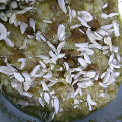 A picture of Aloo halwa.