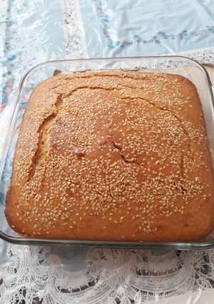 عکسی از دستور کیک ساده