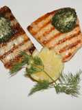 SALMÓN A LA PLANCHA CON MANTEQUILLA DE ENELDO. JON STYLE