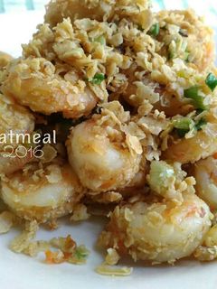 Foto resep Udang Oatmeal