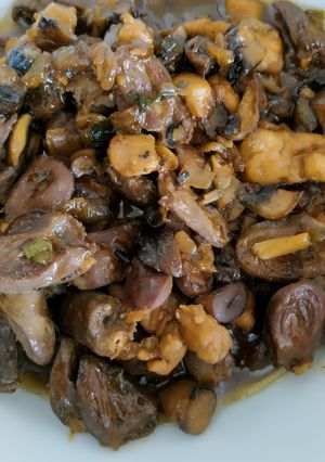 Foto resep Jantung ayam masak kecap