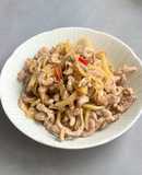 榨菜炒肉絲