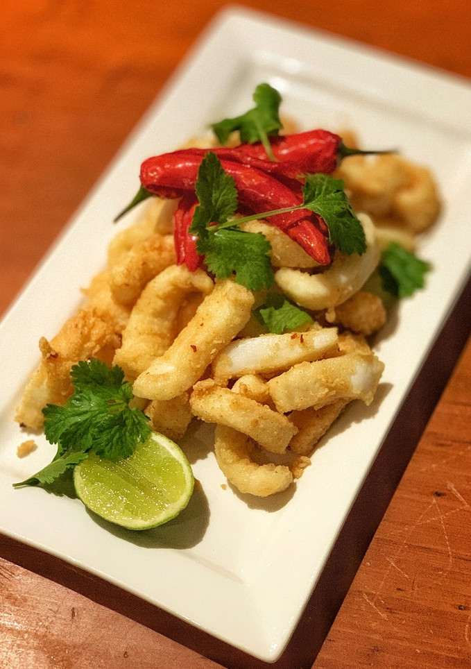 A picture of Salt Chilli Squid.