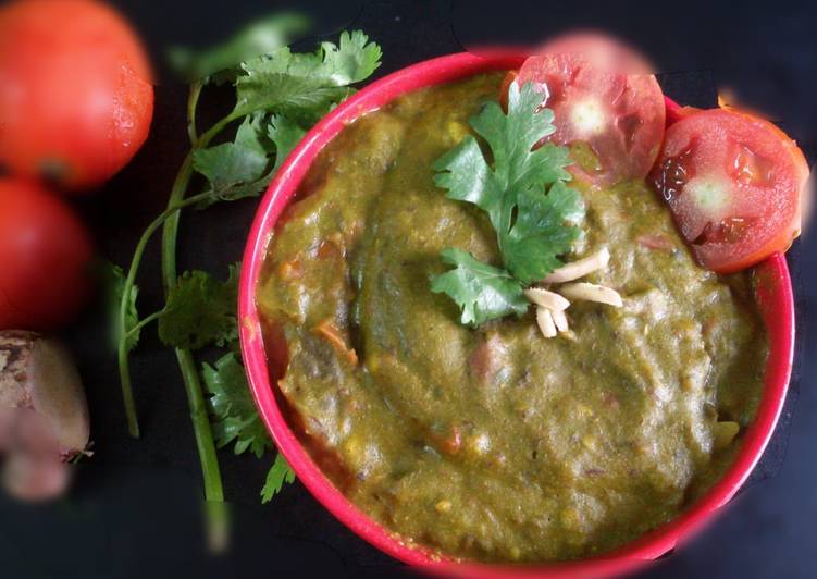 Simple Way to Prepare Any-night-of-the-week Palak kadhi