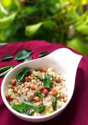 A picture of Sabudhana Khichdi.